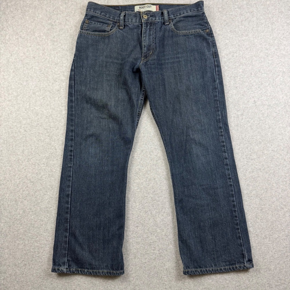 Y2K Levi's 527 Bootcut Jeans Mens 32x30 (Measured 32x28) Blue Slim Fit Denim
